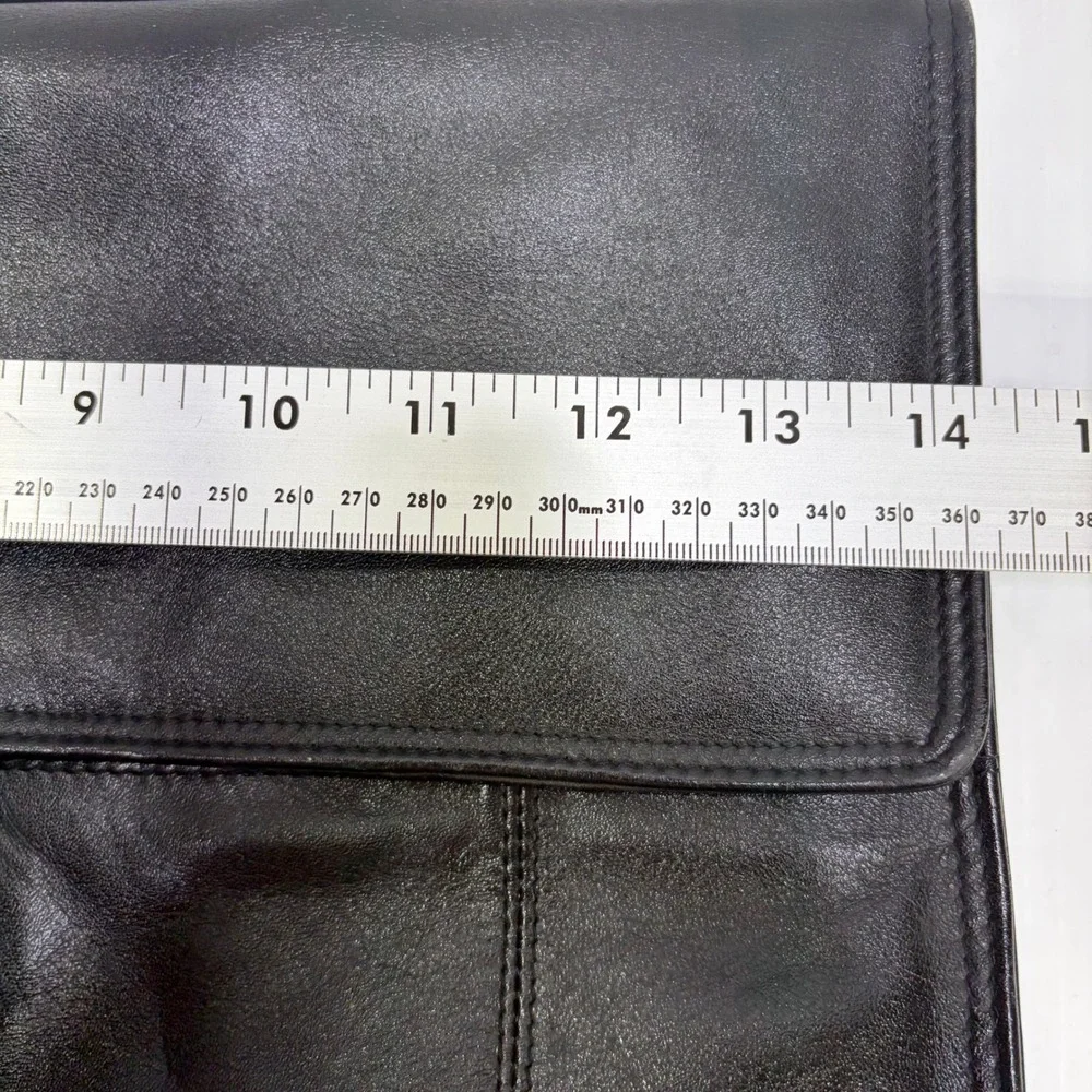 Picard Jet 2001 Vintage West Germany Black Leather Briefcase Professional Bag